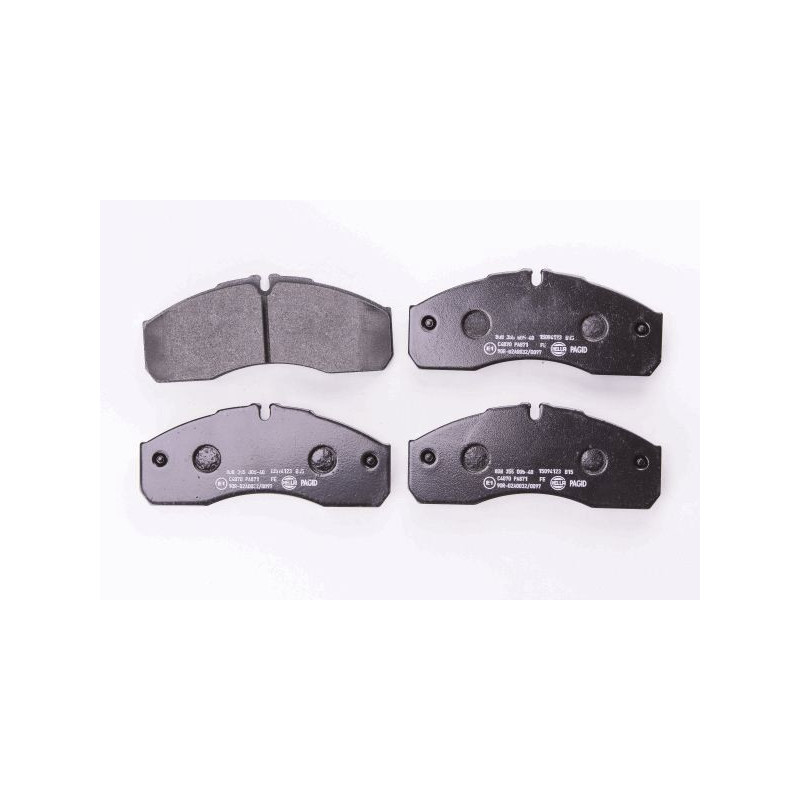 Pastiglie freno asse anteriore - HELLA BRAKE