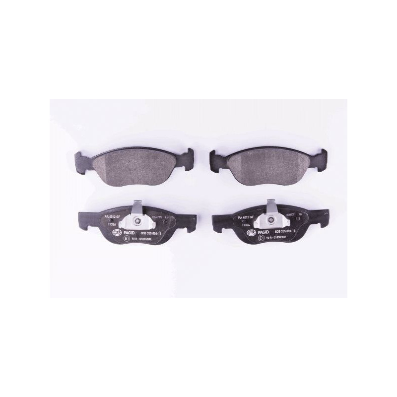 Pastiglie freno asse anteriore - HELLA BRAKE