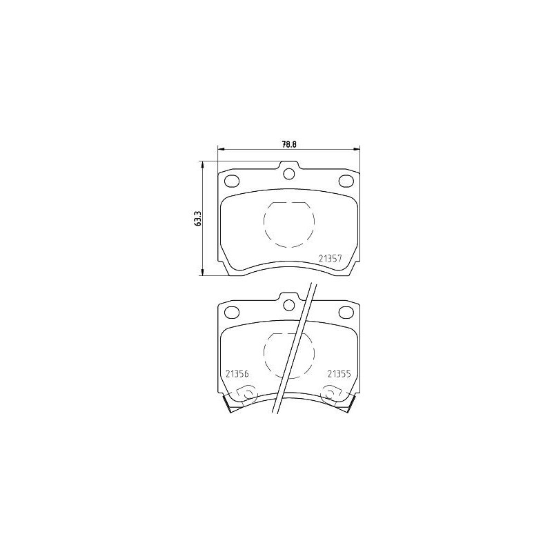 Pastiglie freno asse anteriore - HELLA BRAKE