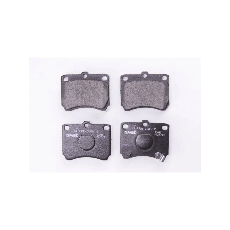 Pastiglie freno asse anteriore - HELLA BRAKE