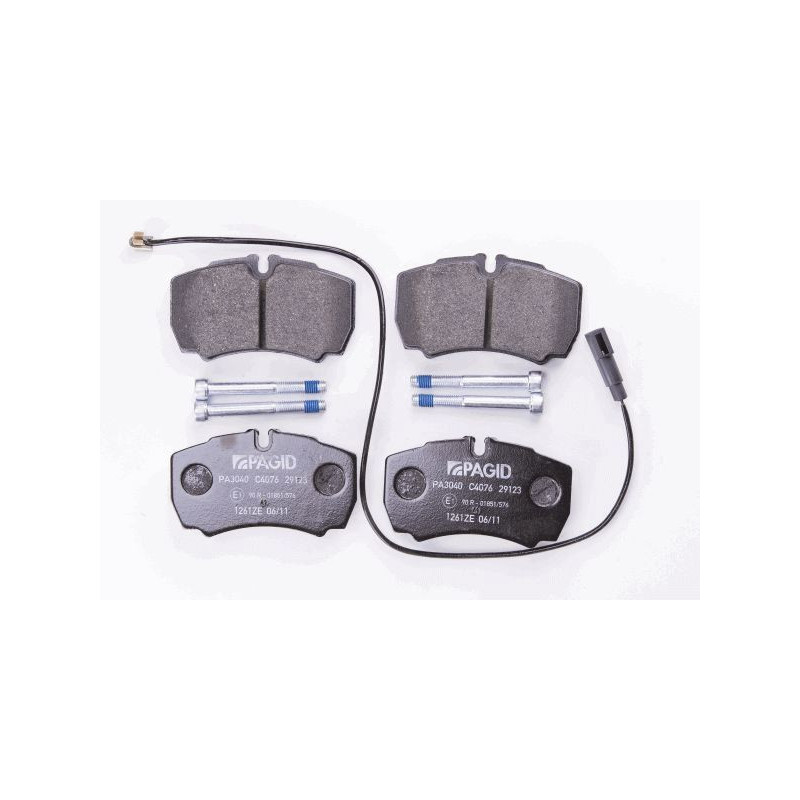 Pastiglie freno asse posteriore - HELLA BRAKE