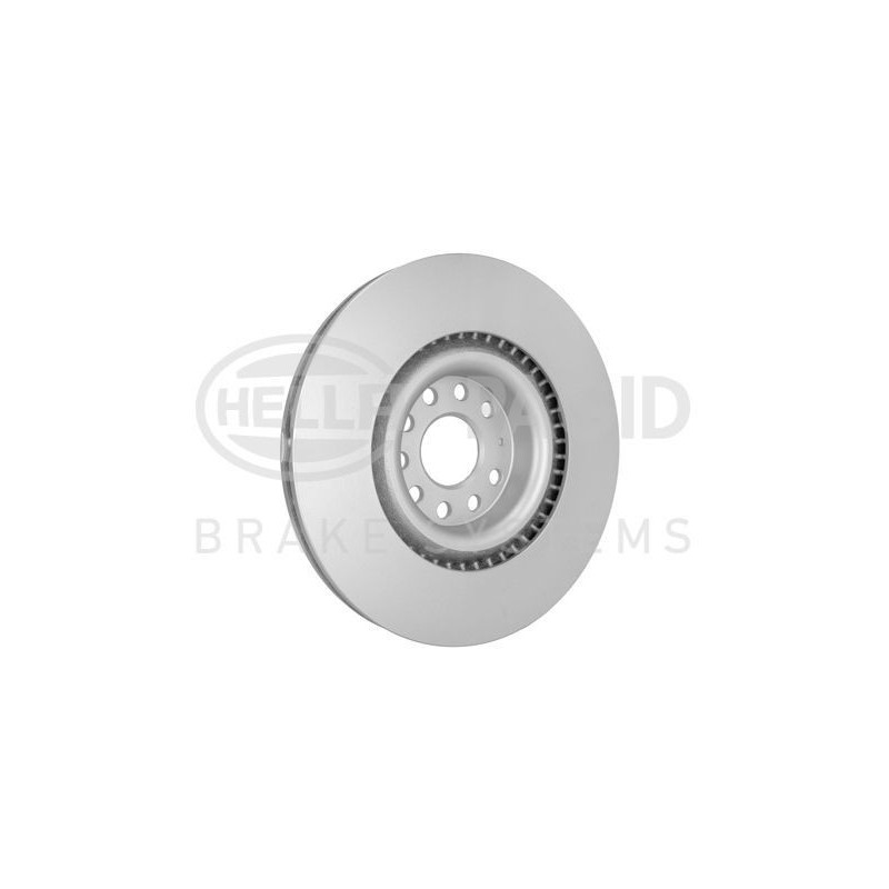 Disco freno asse anteriore - HELLA BRAKE