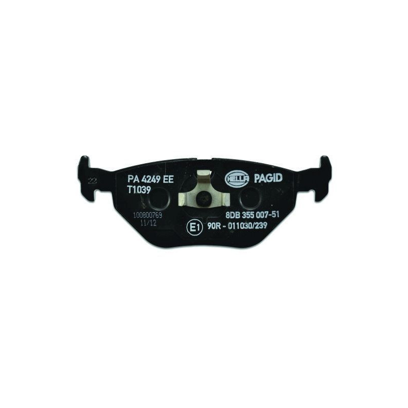 Pastiglie freno asse posteriore - HELLA BRAKE