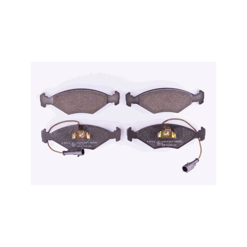 Pastiglie freno asse anteriore - HELLA BRAKE