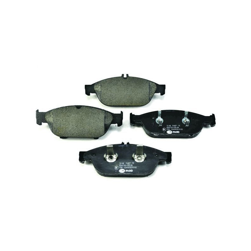 Pastiglie freno asse anteriore - HELLA BRAKE