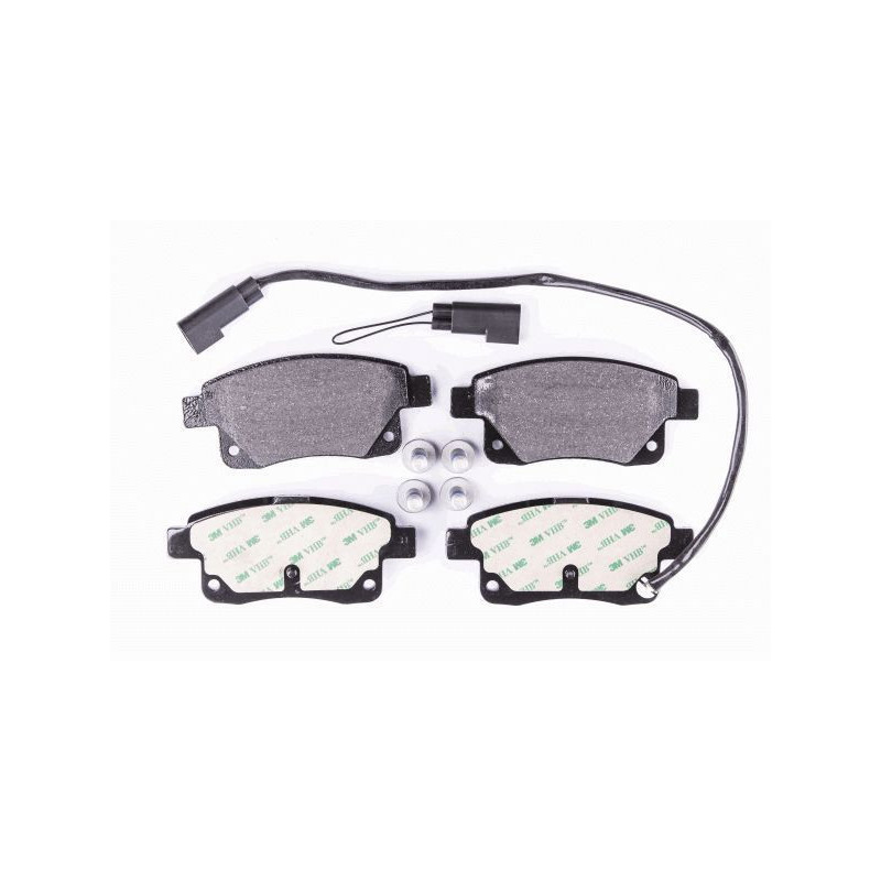 Pastiglie freno asse posteriore - HELLA BRAKE