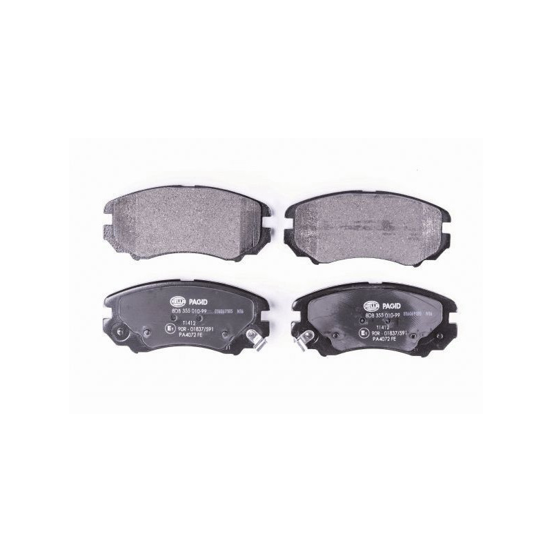 Pastiglie freno asse anteriore - HELLA BRAKE