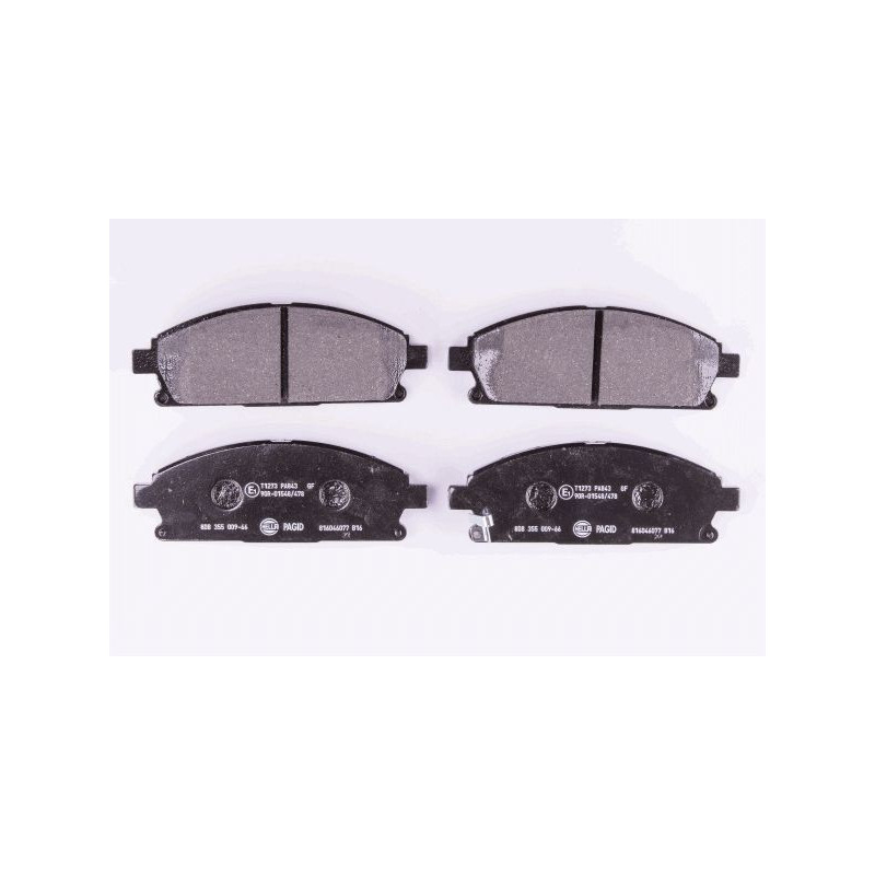 Pastiglie freno asse anteriore - HELLA BRAKE