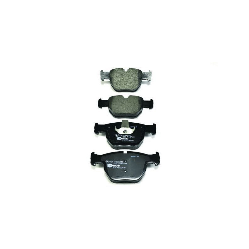 Pastiglie freno asse anteriore - HELLA BRAKE