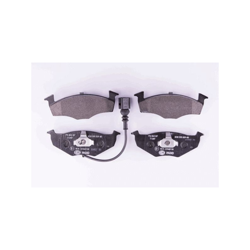 Pastiglie freno asse anteriore - HELLA BRAKE