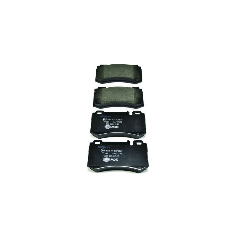 Pastiglie freno asse posteriore - HELLA BRAKE