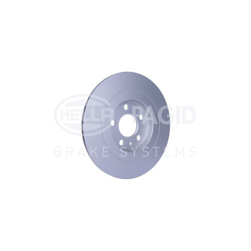 Disco freno asse posteriore - HELLA BRAKE