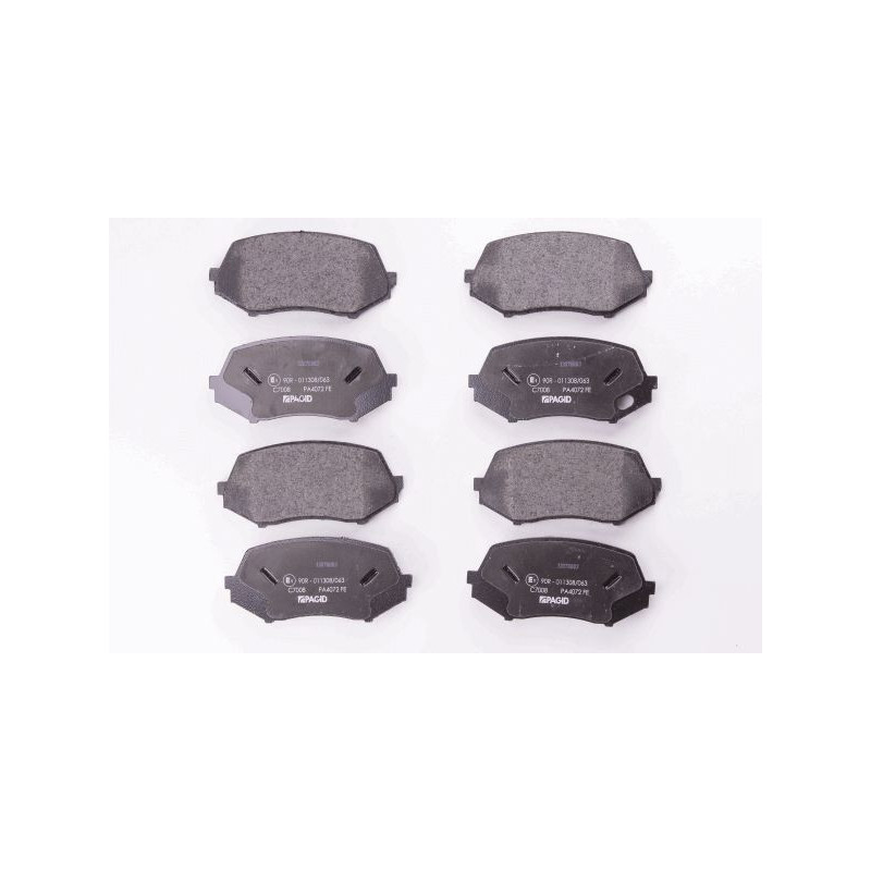 Pastiglie freno asse posteriore - HELLA BRAKE