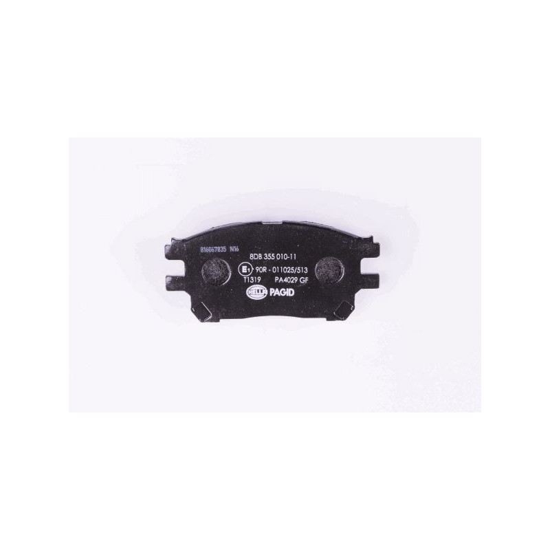 Pastiglie freno asse anteriore - HELLA BRAKE