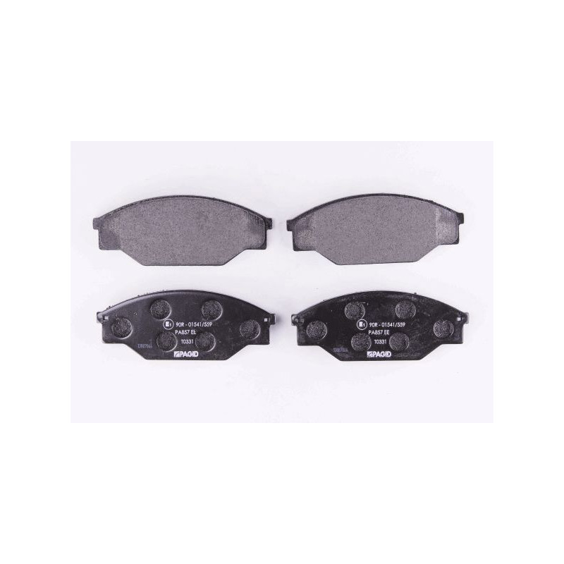 Pastiglie freno asse anteriore - HELLA BRAKE