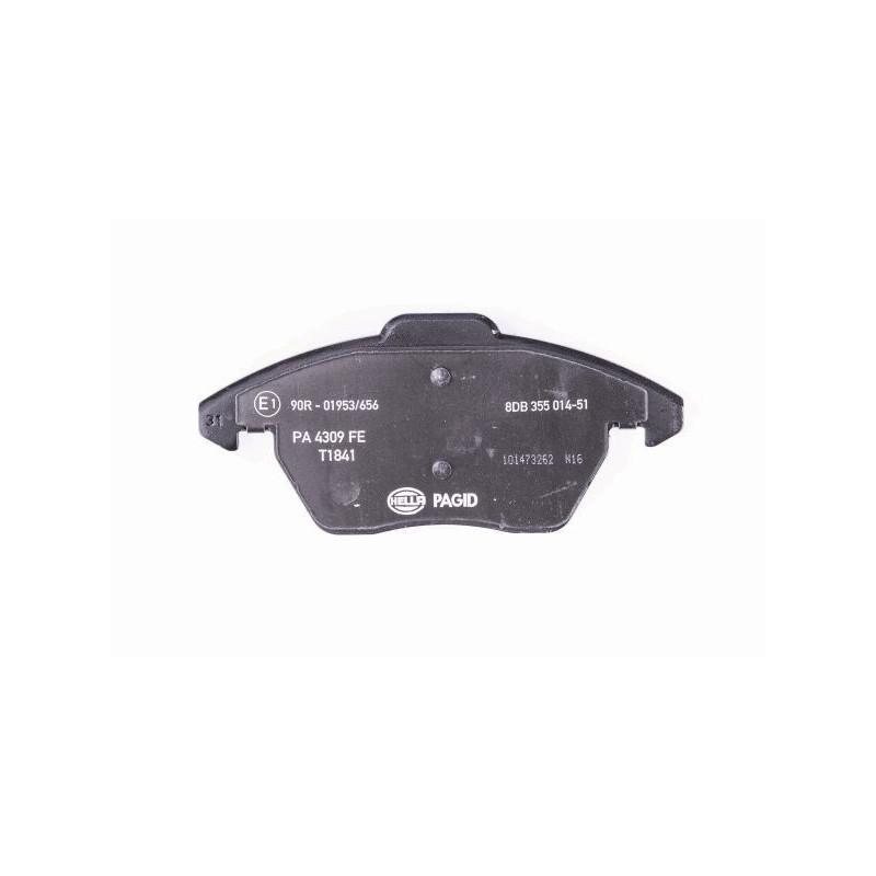 Pastiglie freno asse anteriore - HELLA BRAKE