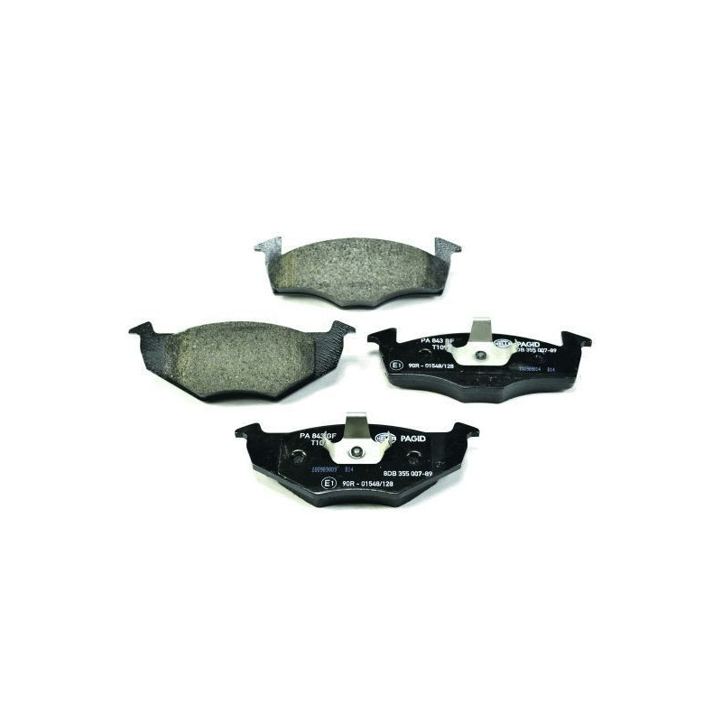 Pastiglie freno asse anteriore - HELLA BRAKE