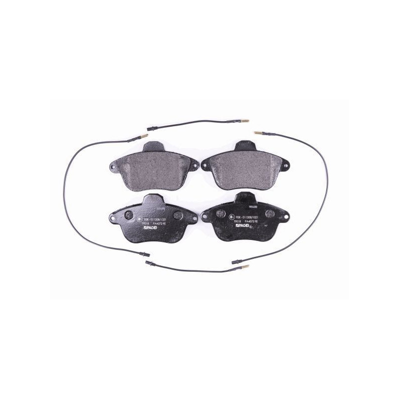 Pastiglie freno asse anteriore - HELLA BRAKE