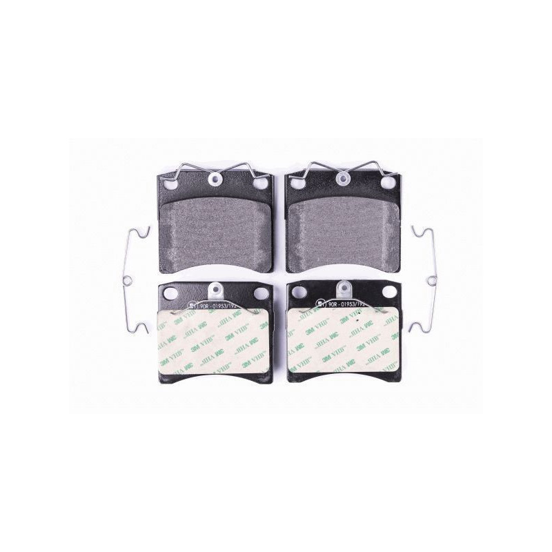 Pastiglie freno asse anteriore - HELLA BRAKE