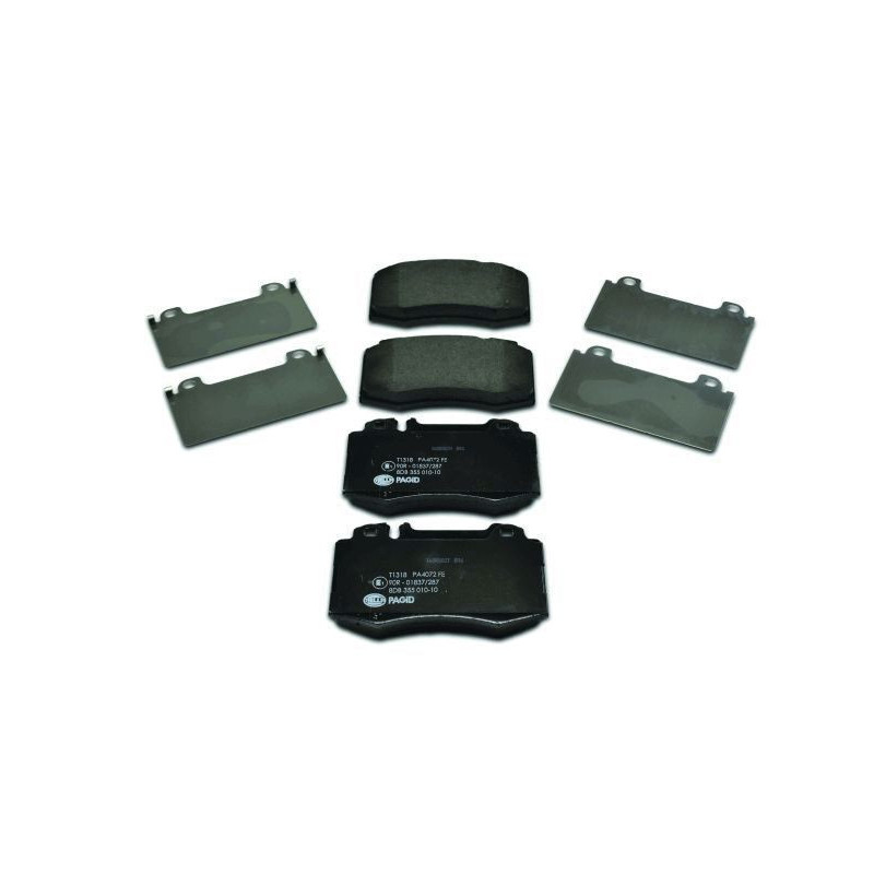 Pastiglie freno asse anteriore - HELLA BRAKE