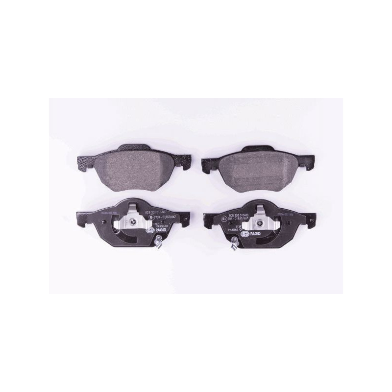 Pastiglie freno asse anteriore - HELLA BRAKE