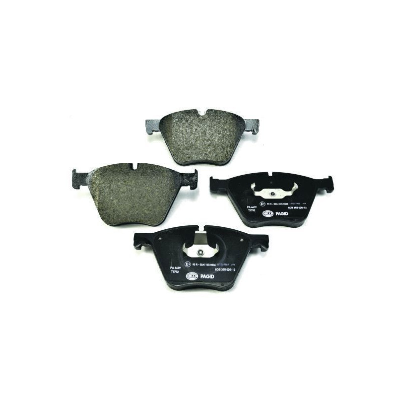 Pastiglie freno asse anteriore - HELLA BRAKE