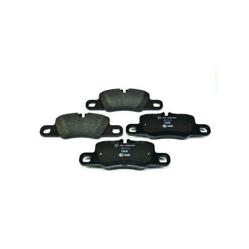 Pastiglie freno asse posteriore - HELLA BRAKE