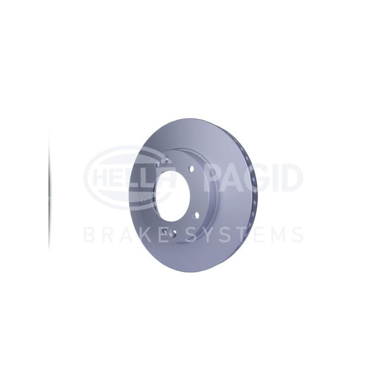 Disco freno asse anteriore - HELLA BRAKE