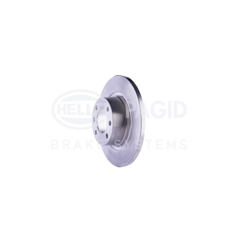 Disco freno asse posteriore - HELLA BRAKE