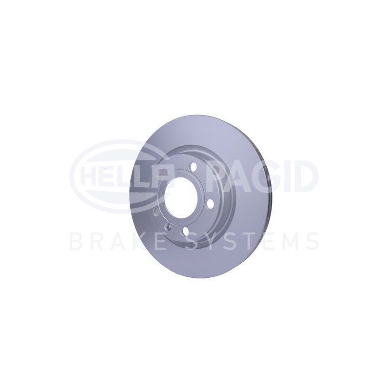 Disco freno asse anteriore - HELLA BRAKE