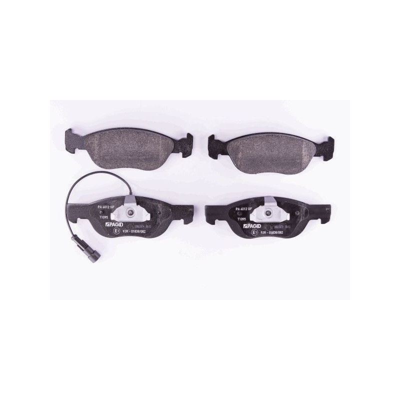 Pastiglie freno asse anteriore - HELLA BRAKE