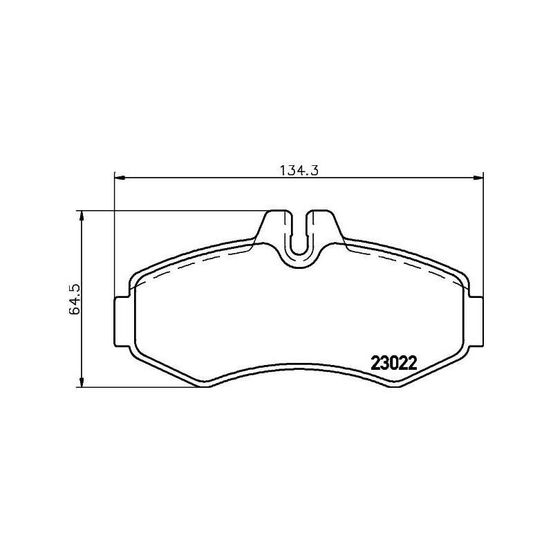 Pastiglie freno asse anteriore - HELLA BRAKE