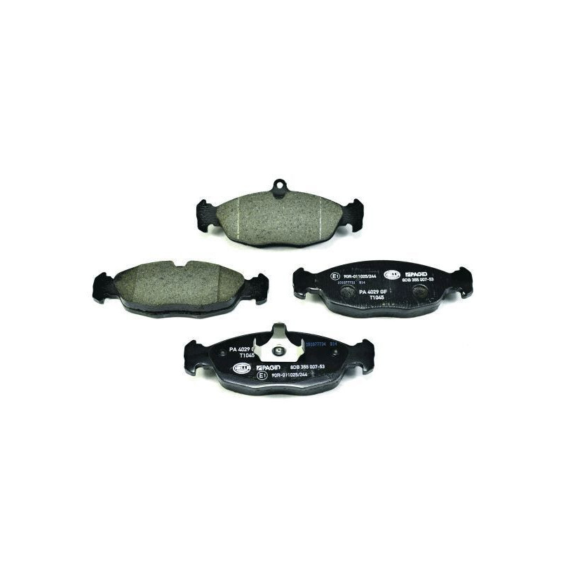 Pastiglie freno asse anteriore - HELLA BRAKE