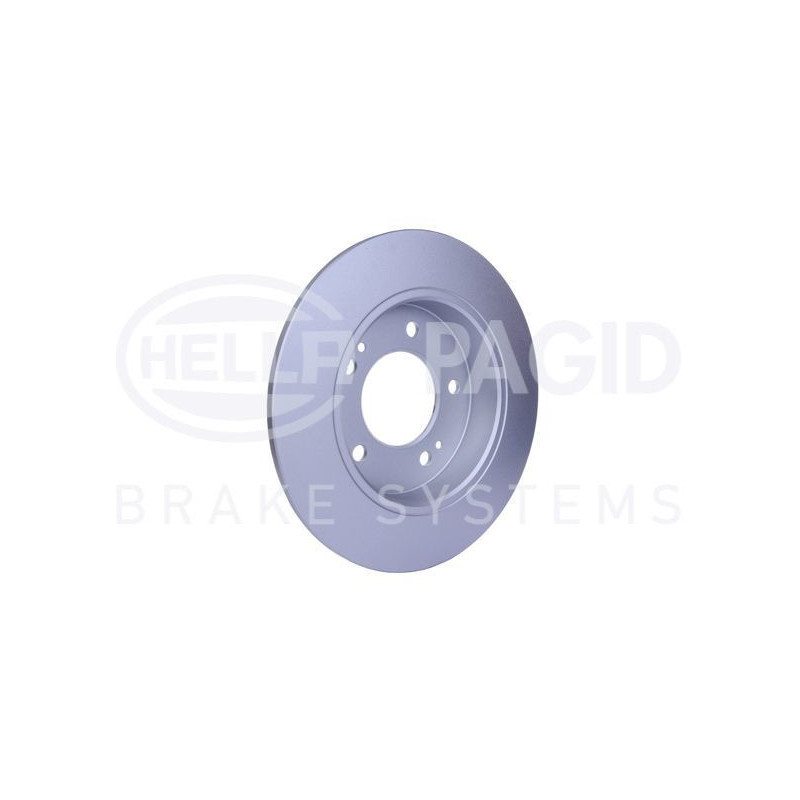 Disco freno asse posteriore - HELLA BRAKE