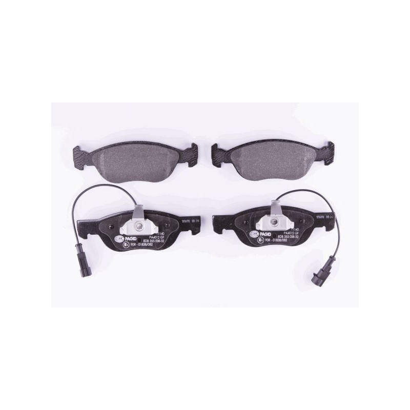 Pastiglie freno asse anteriore - HELLA BRAKE