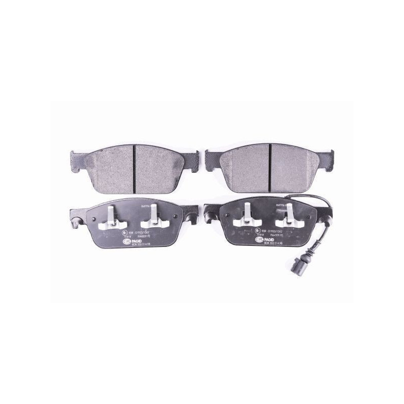 Pastiglie freno asse anteriore - HELLA BRAKE