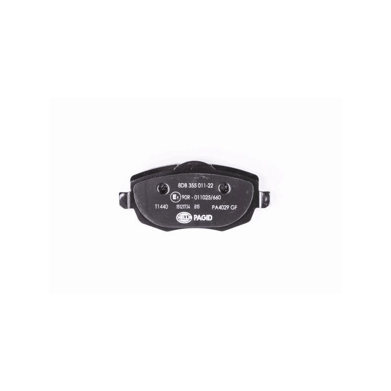 Pastiglie freno asse anteriore - HELLA BRAKE