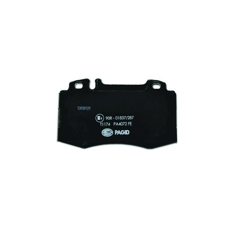 Pastiglie freno asse anteriore - HELLA BRAKE