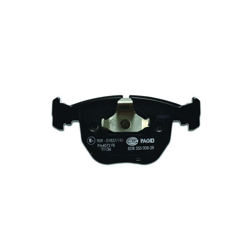 Pastiglie freno asse anteriore - HELLA BRAKE