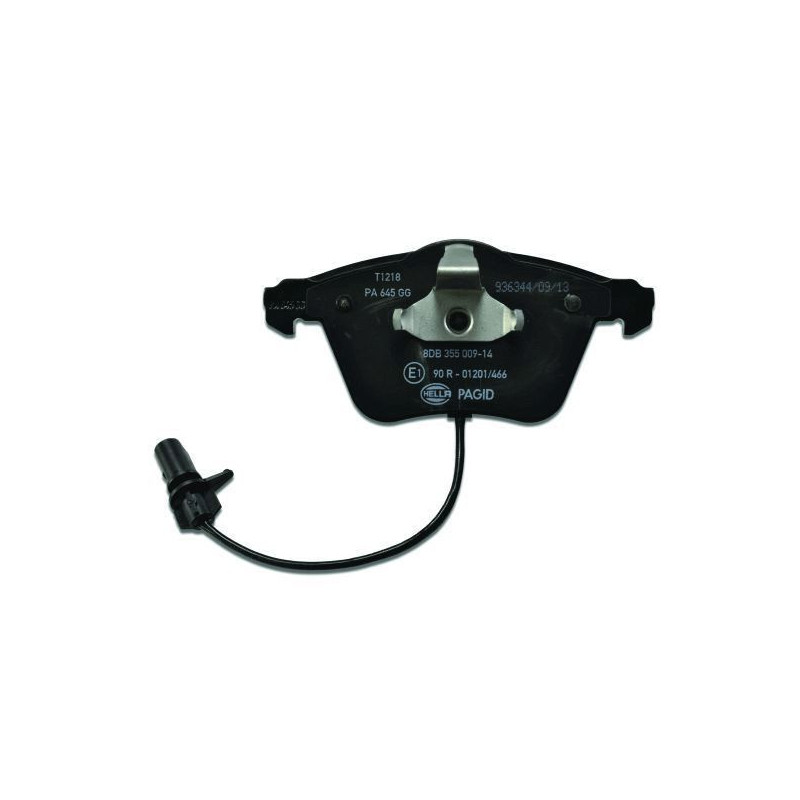 Pastiglie freno asse anteriore - HELLA BRAKE