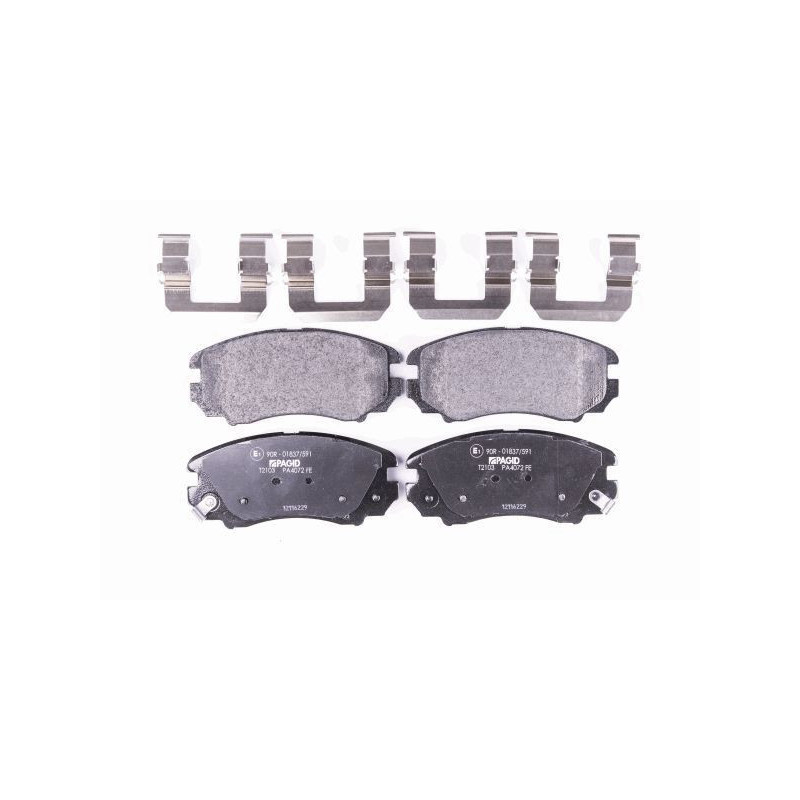 Pastiglie freno asse anteriore - HELLA BRAKE