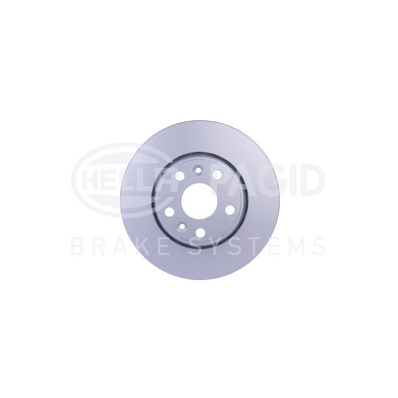 Disco freno asse anteriore - HELLA BRAKE