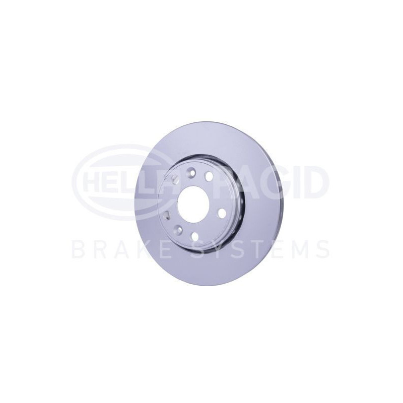 Disco freno asse anteriore - HELLA BRAKE