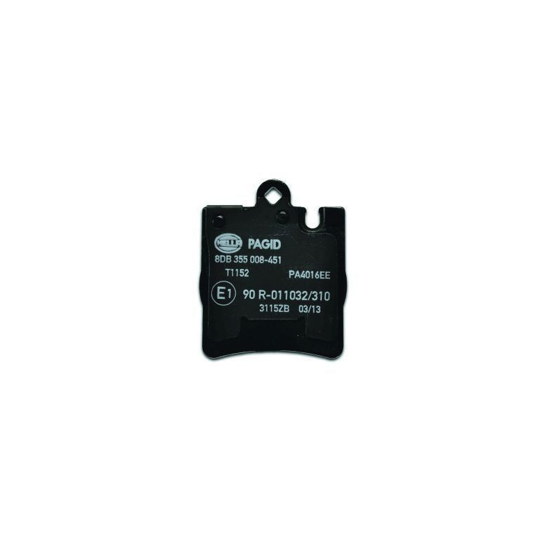 Pastiglie freno asse posteriore - HELLA BRAKE