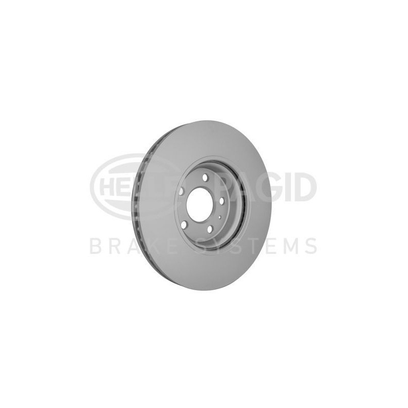 Disco freno asse anteriore - HELLA BRAKE
