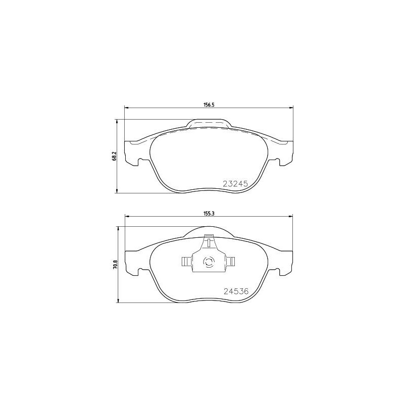 Pastiglie freno asse anteriore - HELLA BRAKE