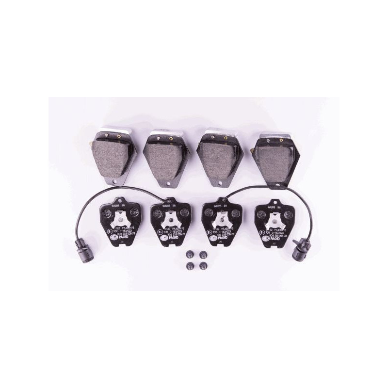 Pastiglie freno asse anteriore - HELLA BRAKE