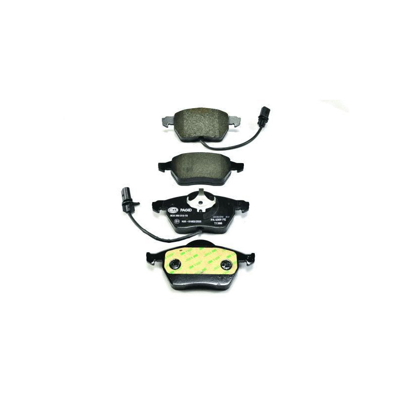 Pastiglie freno asse anteriore - HELLA BRAKE