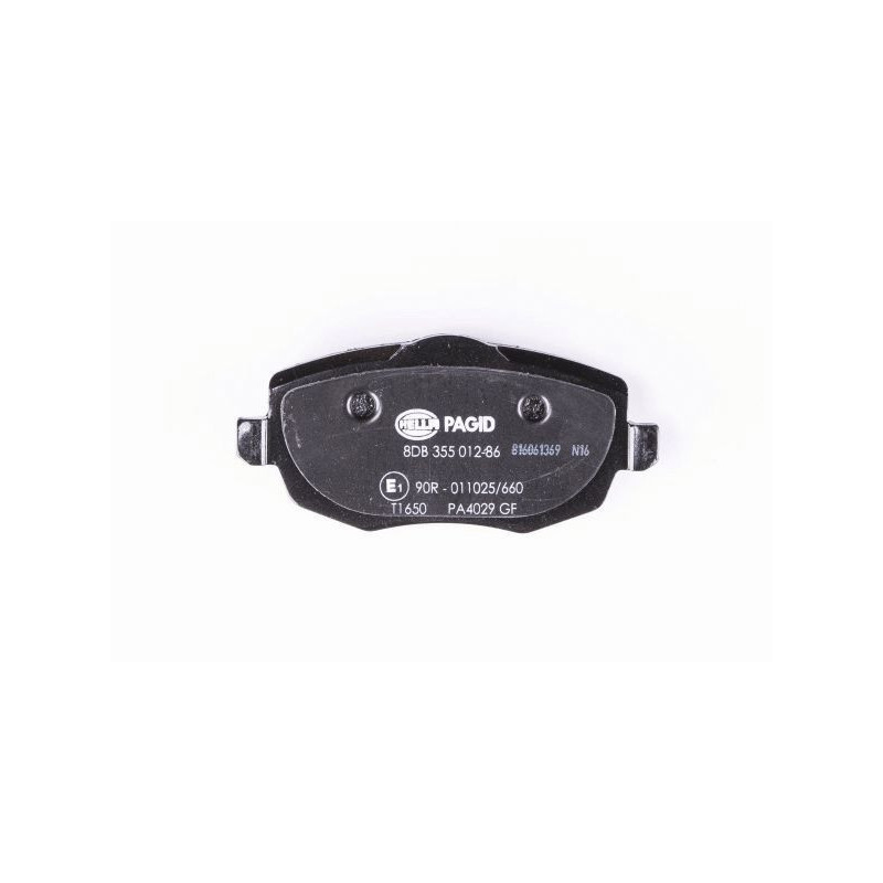 Pastiglie freno asse anteriore - HELLA BRAKE