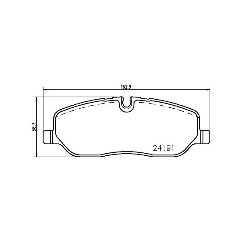 Pastiglie freno asse anteriore - HELLA BRAKE
